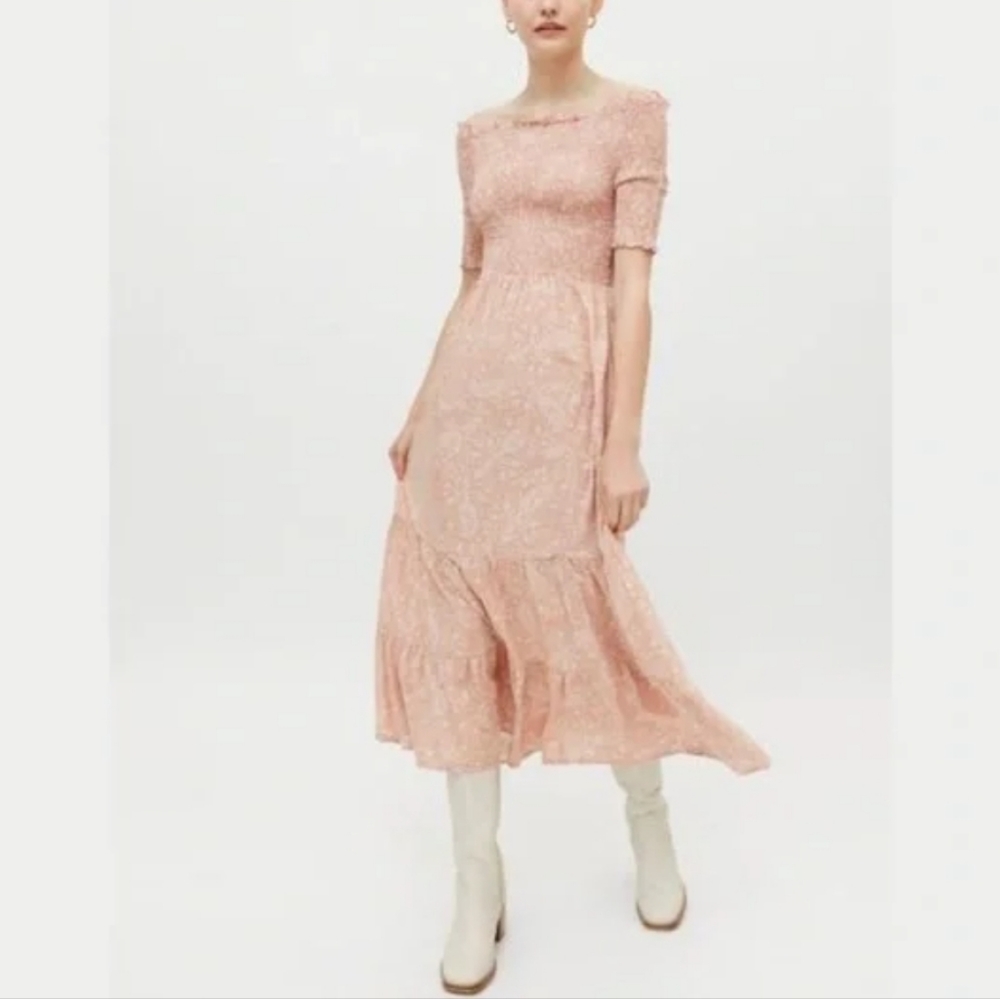 NWT UO Dress Forum Smocked Dress